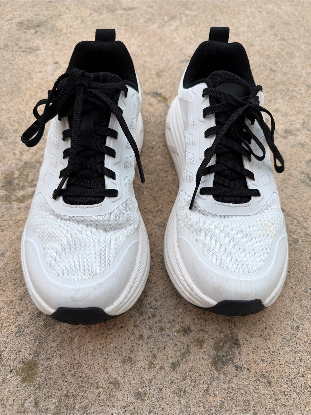 NORTIV8 Womens Cushion Active Float Walking Running White/Black Sneakers Size 8 - Picture 2 of 9